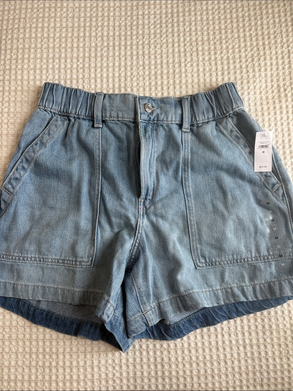 GAP Light Blue Denim Pull-On Shorts